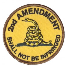 2nd Amendment round patch