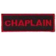 Red Chaplain patch