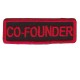 Red Co-Founder patch