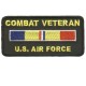 Combat Veteran US Air Force Patch
