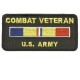Combat Veteran US Army Patch