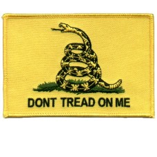 Dont Tread On Me Flag Back Patch