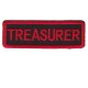 Red Treasurer patch