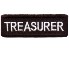 Black Treasurer patch