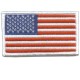 US Flag White Patch