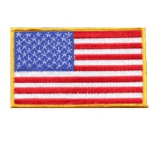 USA Flag Patch Lg