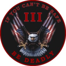 Be Deadly Decal 6 inch