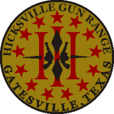 Hicksville Gun Range Shoulder Patch 3.5 inch round
