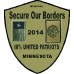 III United Patriots Border Patch 2014-Custom Patch