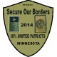 III United Patriots Border Patch 2014-Custom Patch
