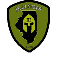 III Illinois State Patch with Zone