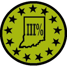 Indiana III% 3 Inch Round