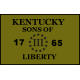 Kentucky Sons of Liberty Hat Patch