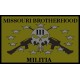 Missouri Brotherhood Militia State Hat Patch