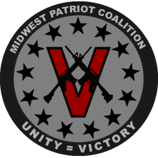 Midwest Patrtiot Coalition Official Decal 6 inch round