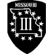 Missouri III% State and Zone Patch