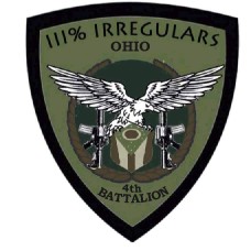 Ohio Irregulars Patch 3 inch by 4 inch
