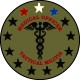 Medical Officer Tactical Militia Patch Sold with permission only to qualified personnel.