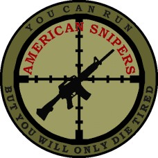 American Snipers 3.5 inch patch
