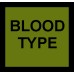 Tactical Subdued Blood Type Patch