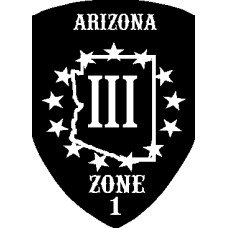 Arizona III% State and Zone Patch