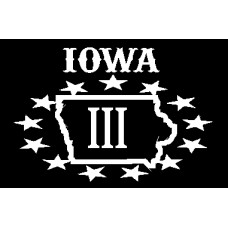 Iowa III% Hat Patch