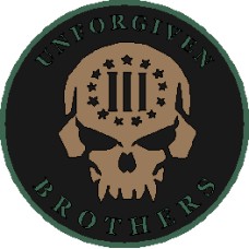 Unforgiven Brothers Shoulder Patch 3.5 inch patch
