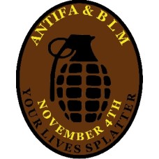 Antifa & BLM Splatter Patch