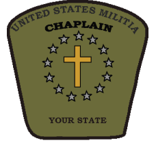  Chaplains Patch UNITED STATES Militia