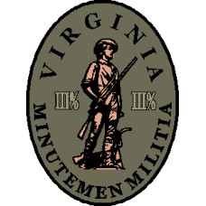 Virginia Minute Men Oval Militia Patch